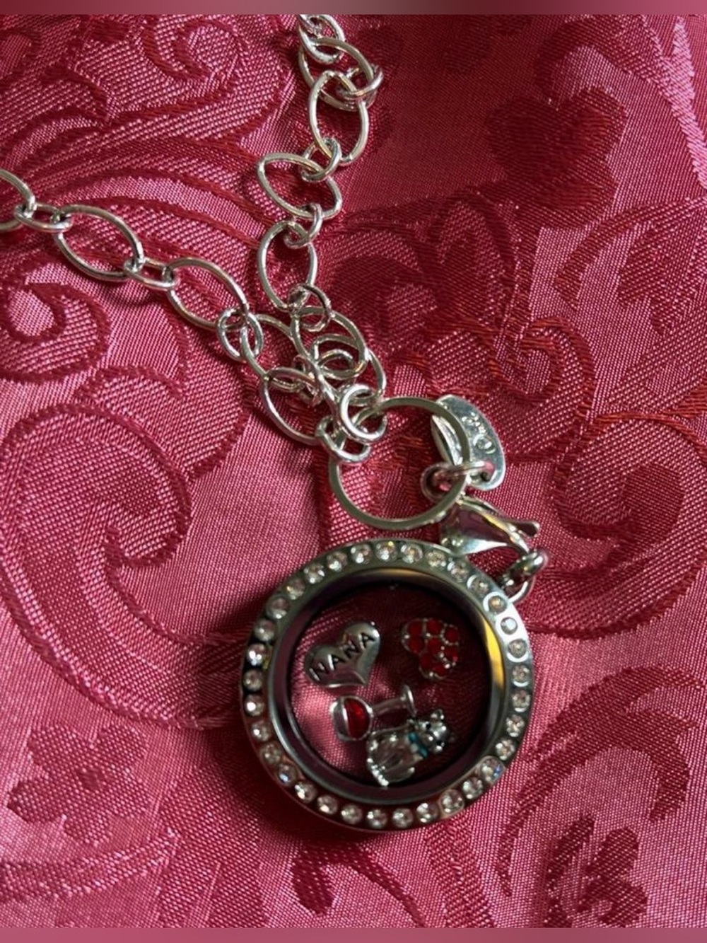 Silver Oriigami Owl Necklace
